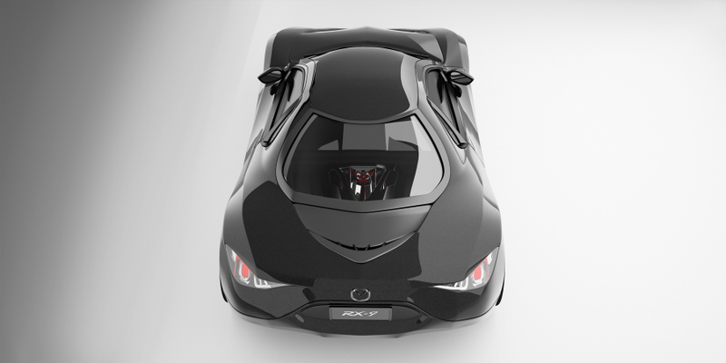 Illustration for article titled A Glimpse Of A Future Rotary-Powered Mazda RX-9